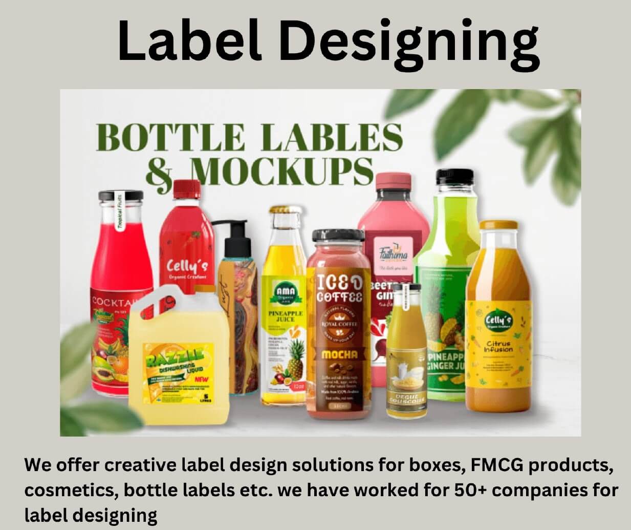 Label Designing Projects